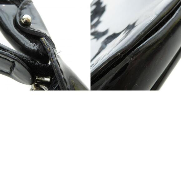 Salvatore Ferragamo Vara Shoulder Bag Vernis Patent Leather - Picture 10 of 10